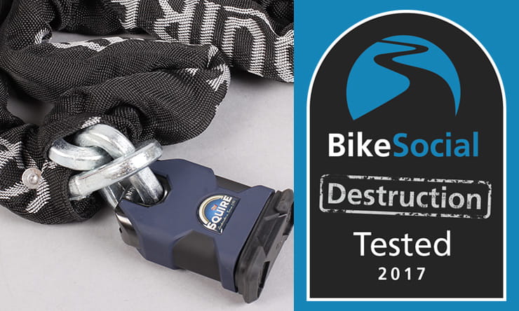 Tested: Squire Immense with SS50CS padlock review tested to destruction by BikeSocial